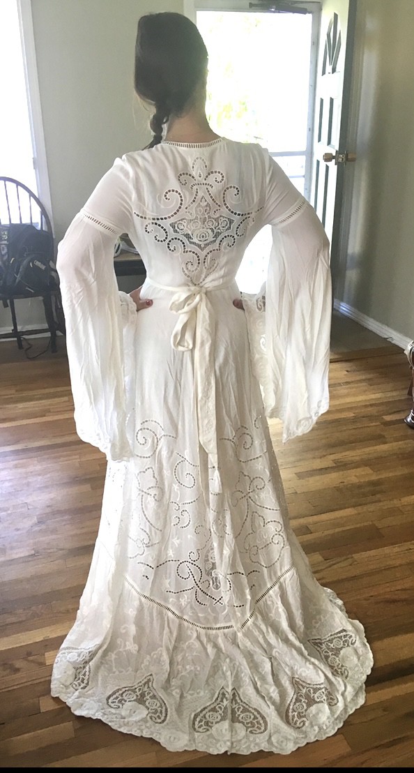 Gwendolyn Wrap Gown New Wedding Dress 