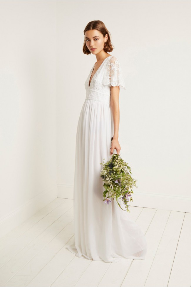 white lace and feather dress JOLIE CRYSTAL LACE FEATHER DRESS | CULT MIA