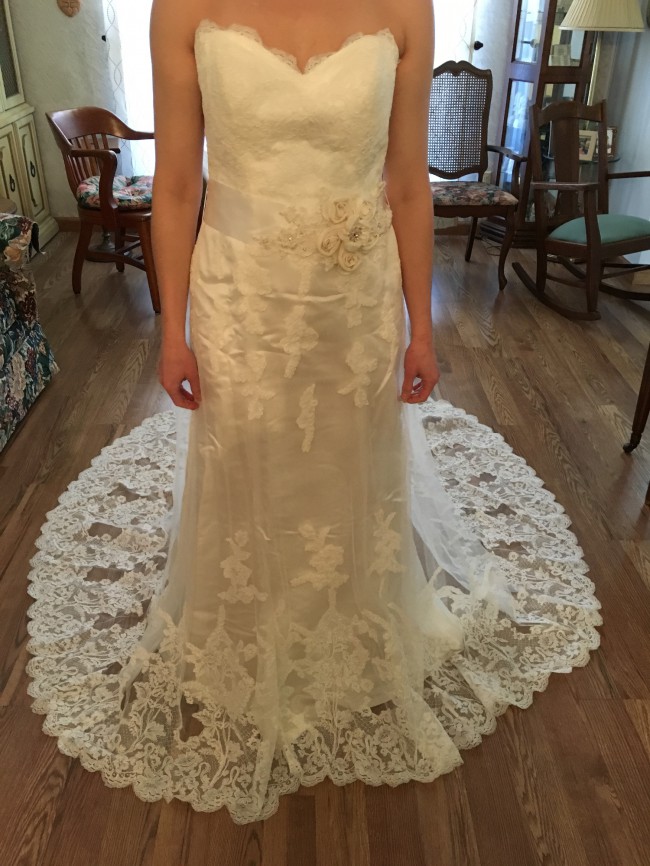 Eden Bridals GL024 New Wedding Dress Save 75% - Stillwhite