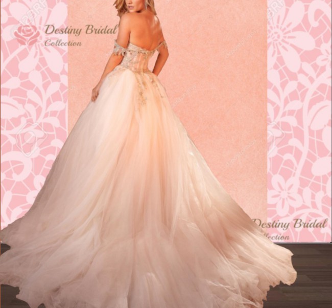 Destiny Bridal Wedding Dress 4996