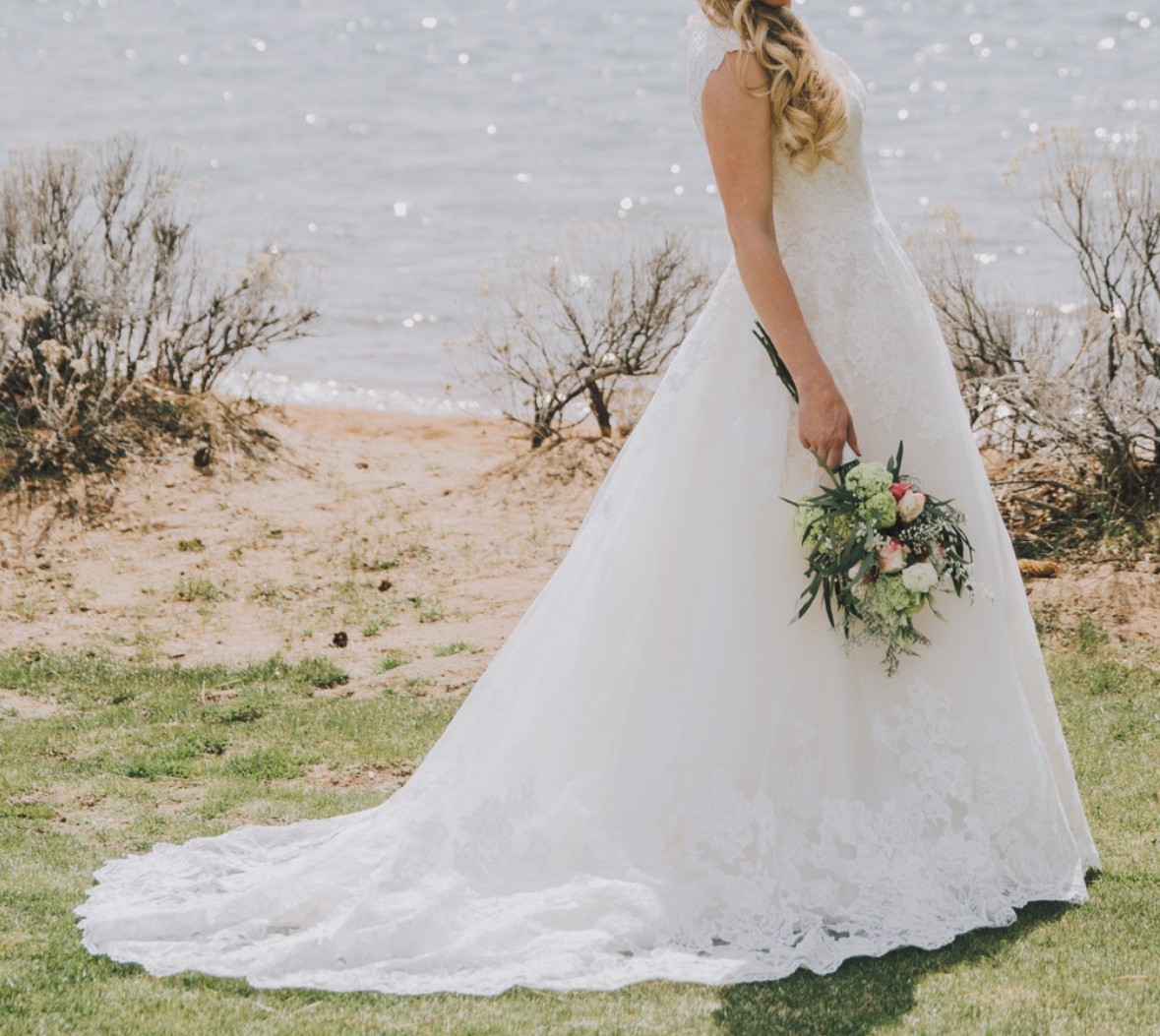 David's Bridal Wedding Dress Save 71%