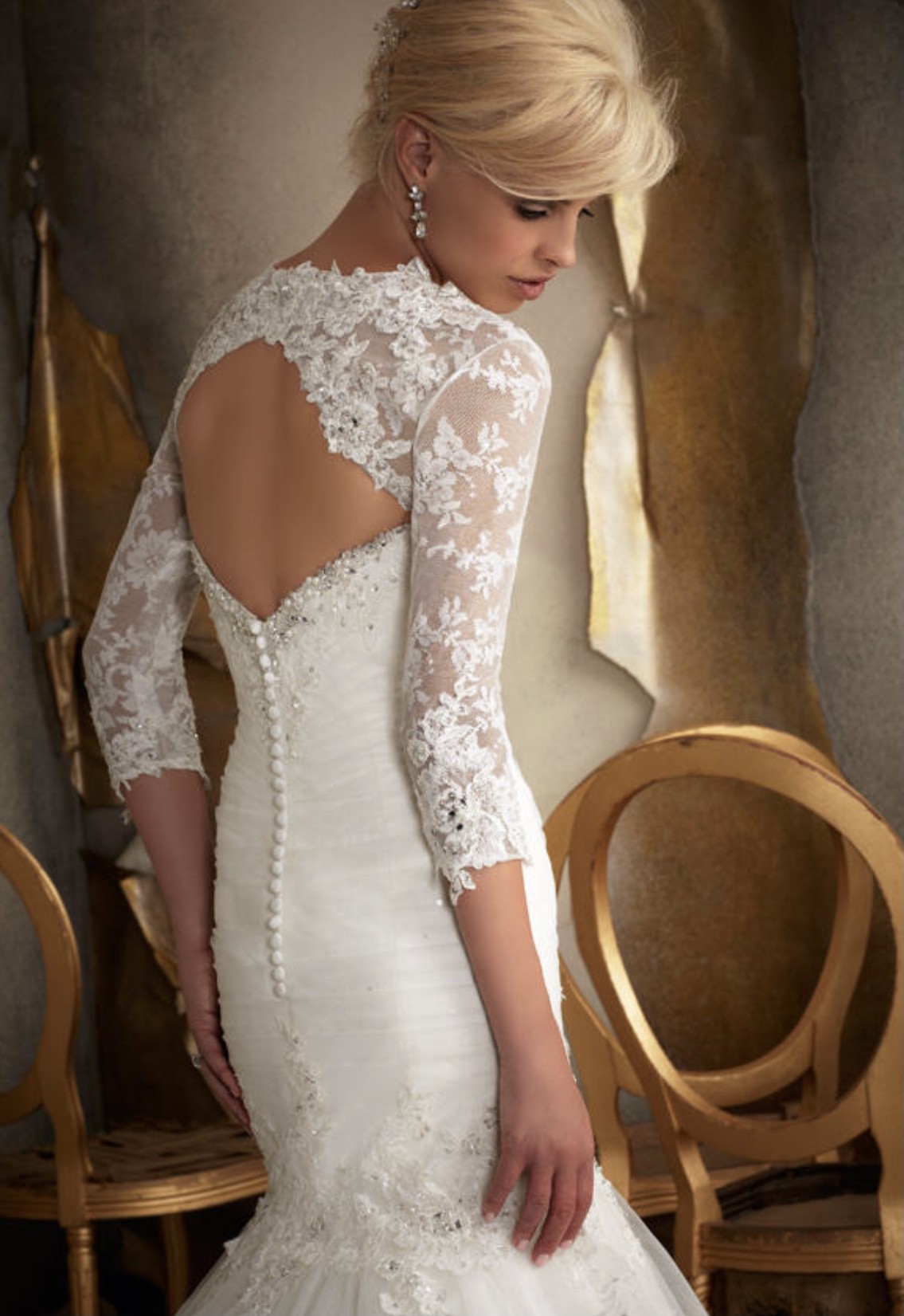 Morilee, MORI Lee by Madeline Carter 1912 New Wedding Dress Save 50% -  Stillwhite