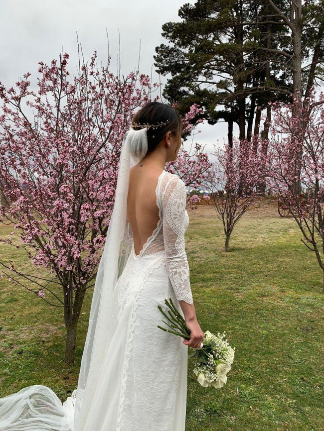 grace loves lace fleur veil