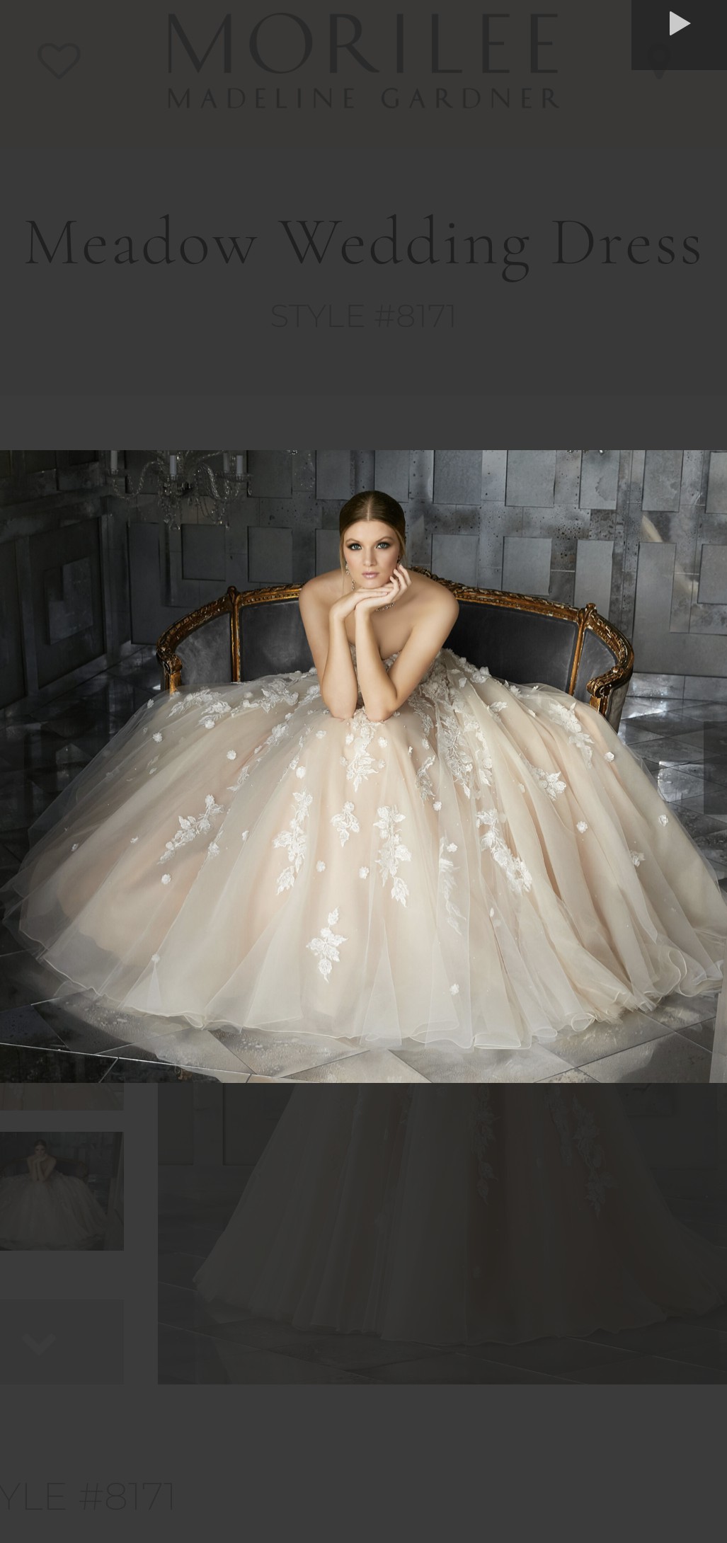 Morilee Meadow New Wedding Dress Save 
