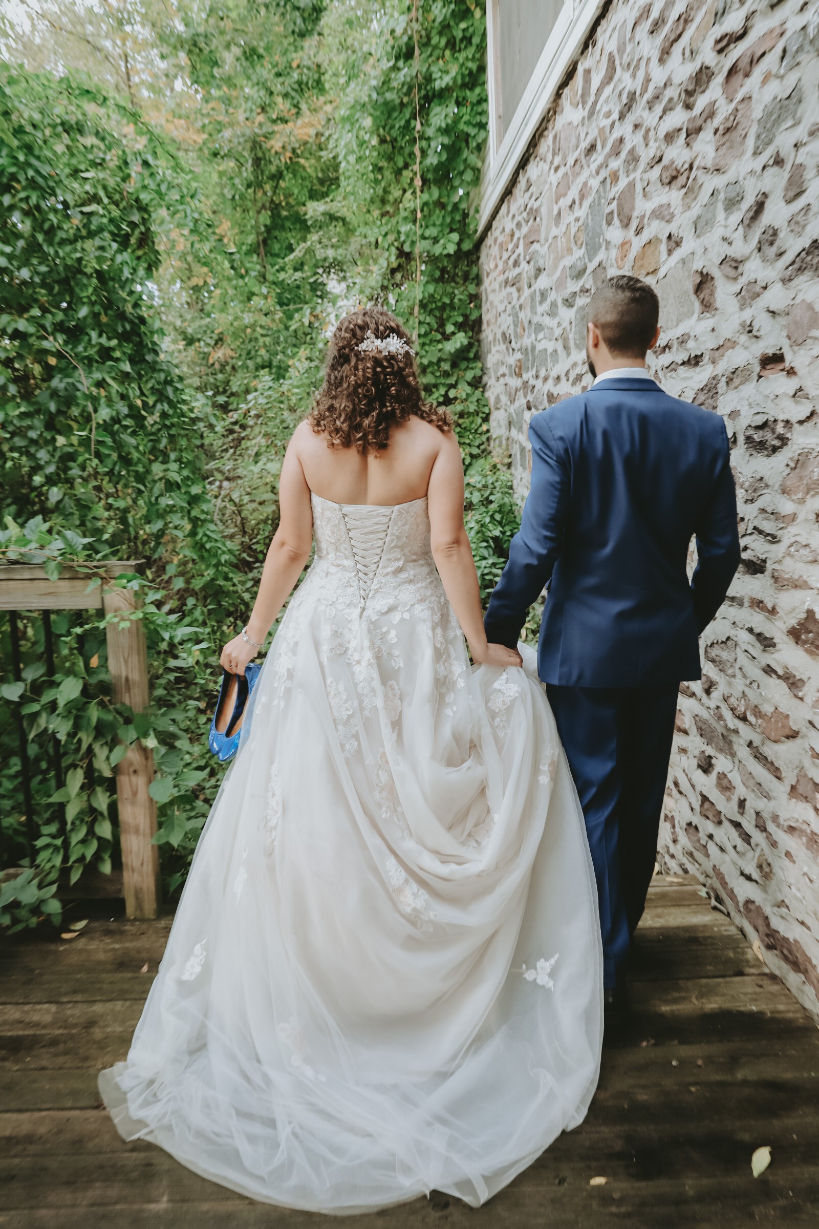 David's bridal outlet beaded bridesmaid dress