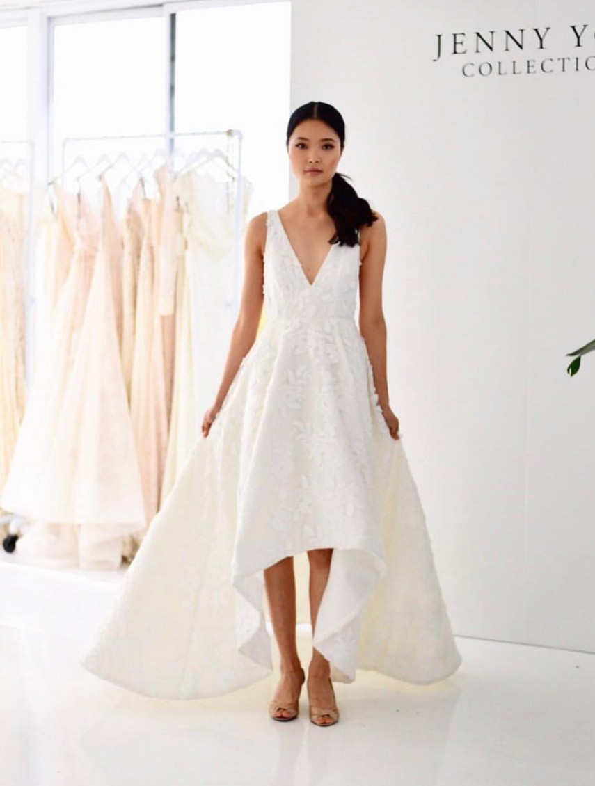  Jenny  Yoo  Riley New Wedding  Dress  on Sale 14 Off 