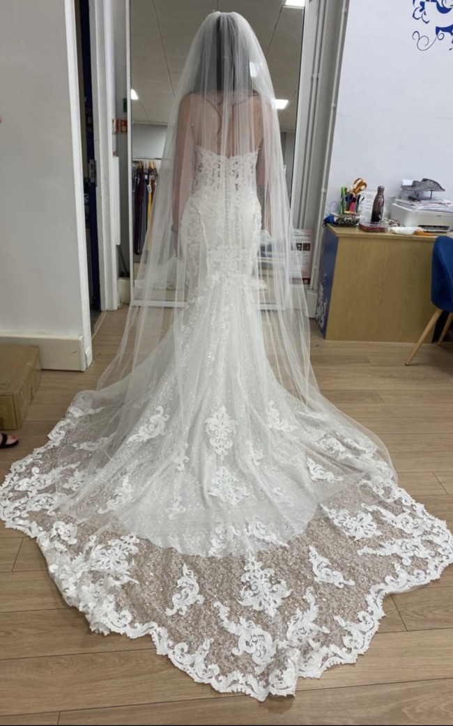 Maggie Sottero Tuscany Royale - All Ivory with ivory illusion