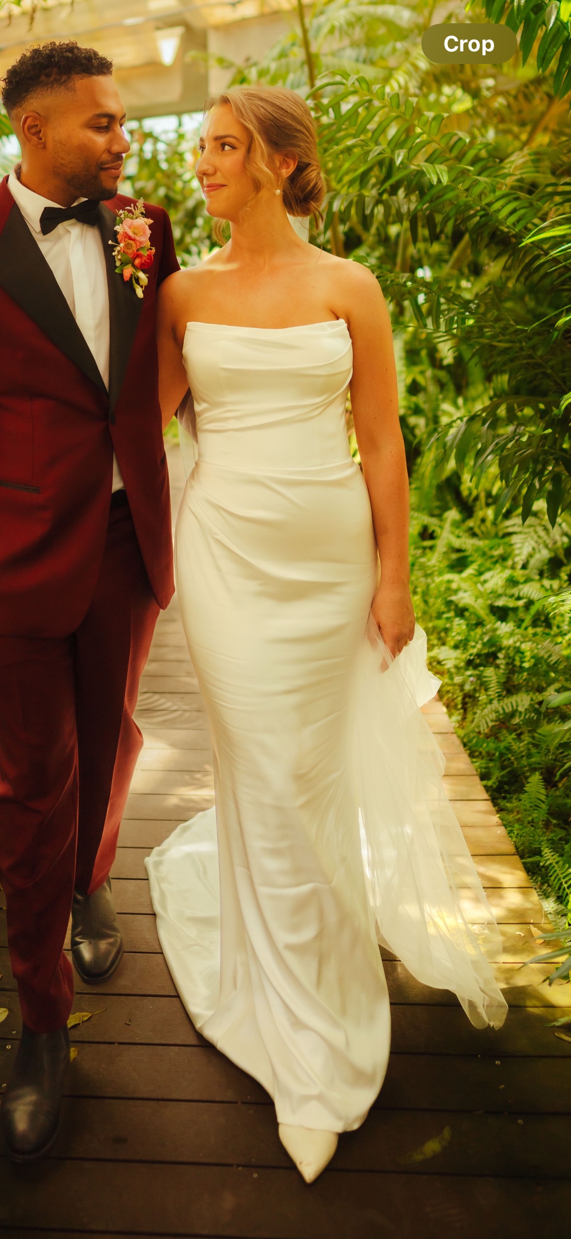 kyha wedding dress Davis 4 / Raise 2cm / With Split