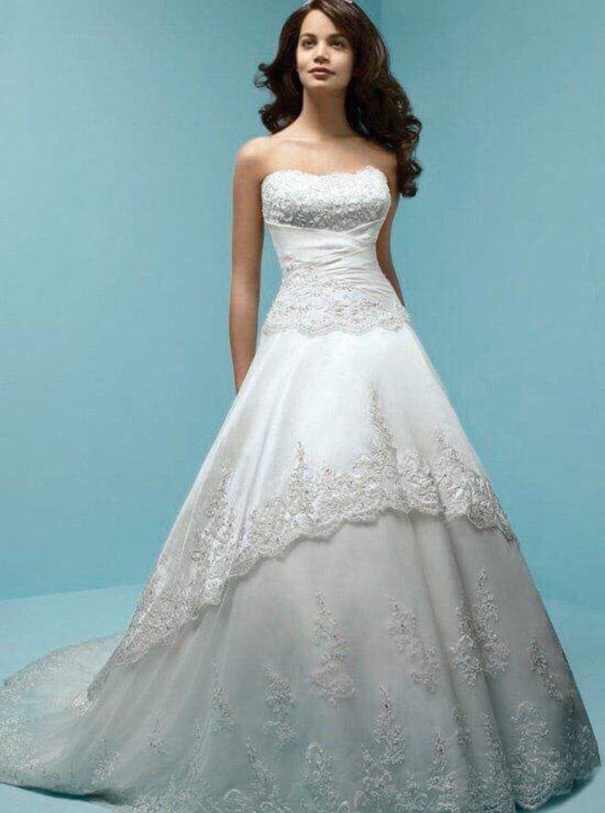  Alfred  Angelo  Style 1153 New Wedding  Dress  on Sale 44 Off 