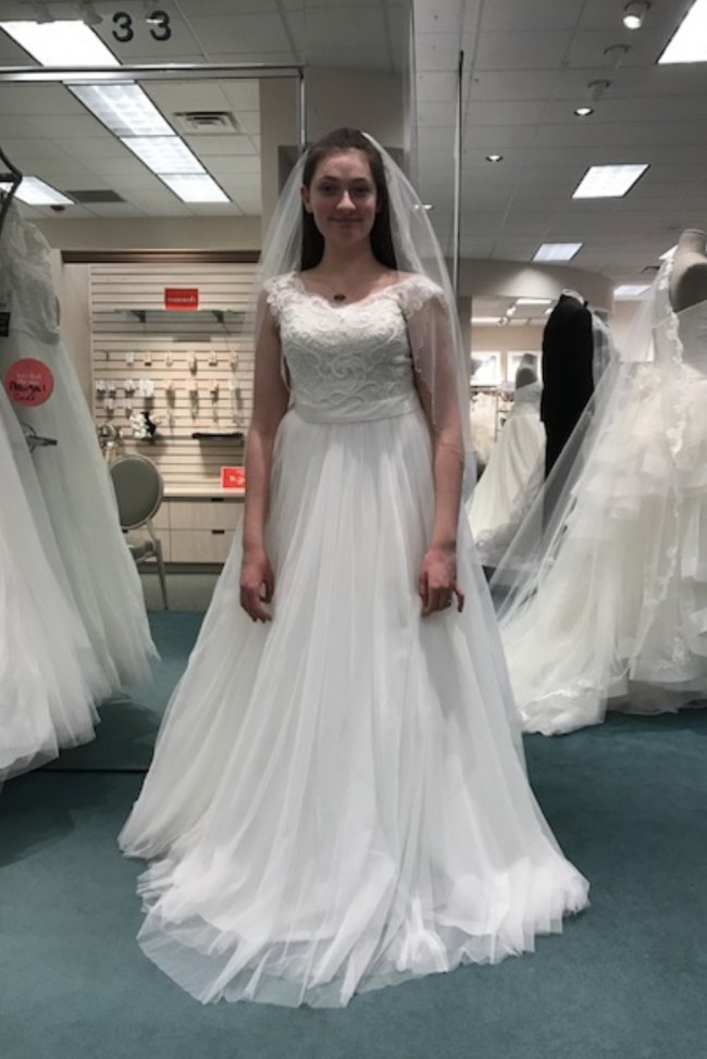 david's bridal dress fitting appointment