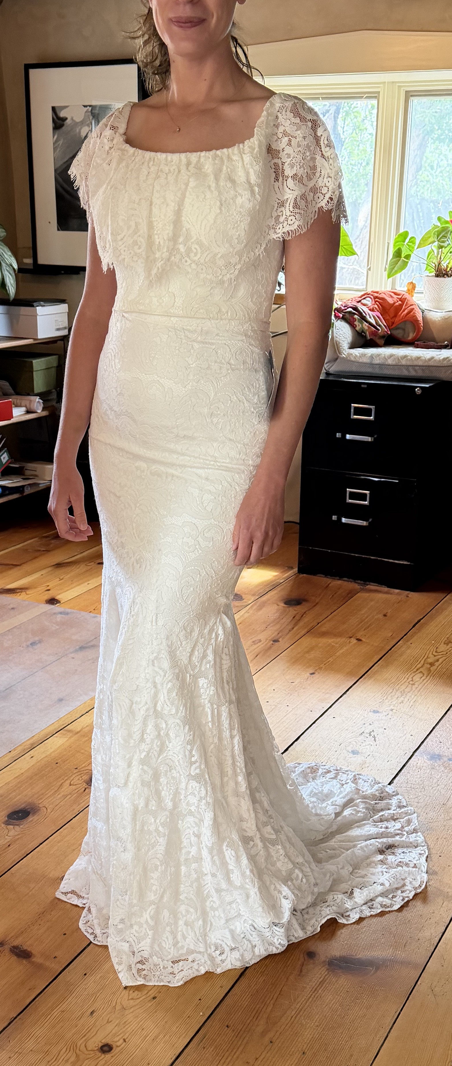 Theia Couture, Lanie Top & Ines Skirt Sample Wedding Dress Save 66% -  Stillwhite