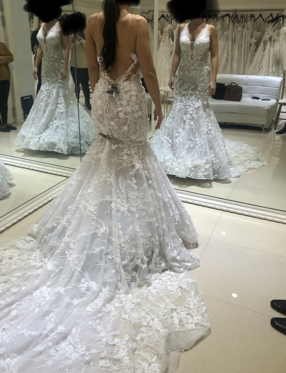 Calla Blanche Santana New Wedding Dress Save 15% - Stillwhite