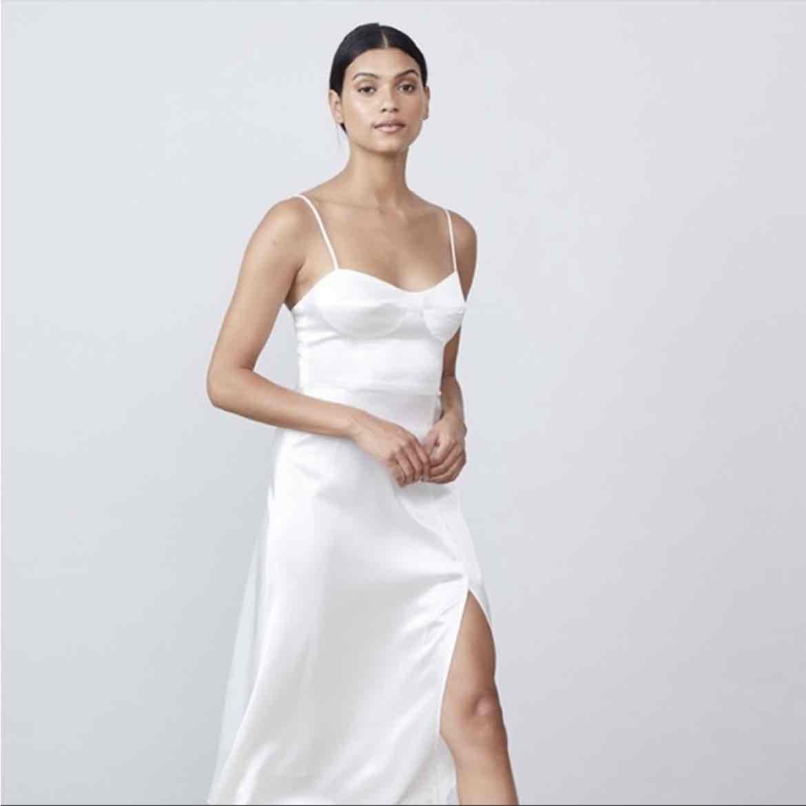 Allen Schwartz Willow Bustier Dress New Wedding Dress Save 56% - Stillwhite