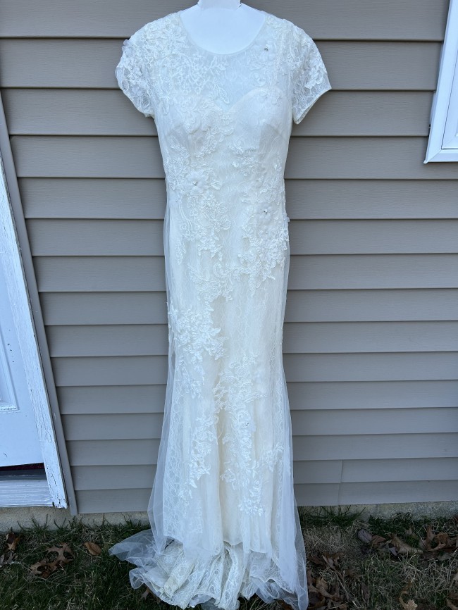 Vera Wang White, VW351312 Wedding Dress Save 61% - Stillwhite