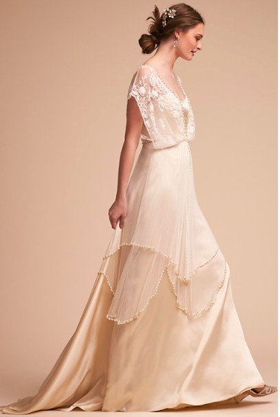 Catherine Deane Lita Gown- BHLDN Preloved Wedding Dress Save 79