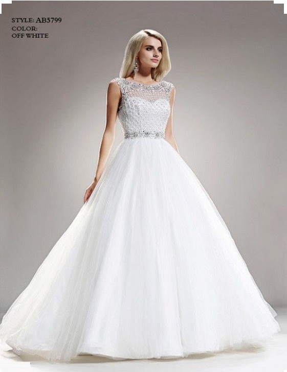 Anny Lee AB5799 Preowned Wedding Dress Save 50% - Stillwhite