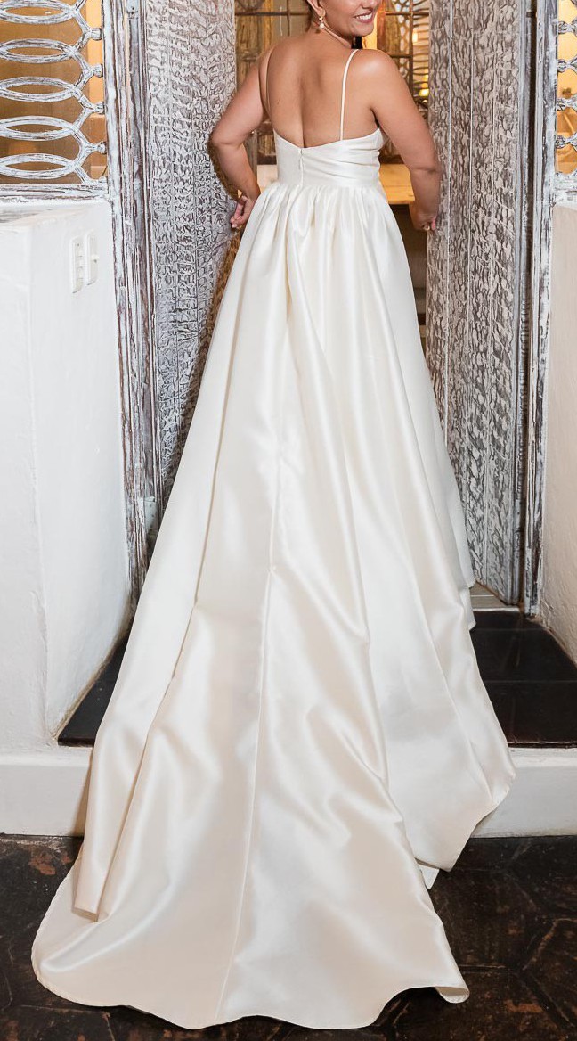 watters opaline ballgown