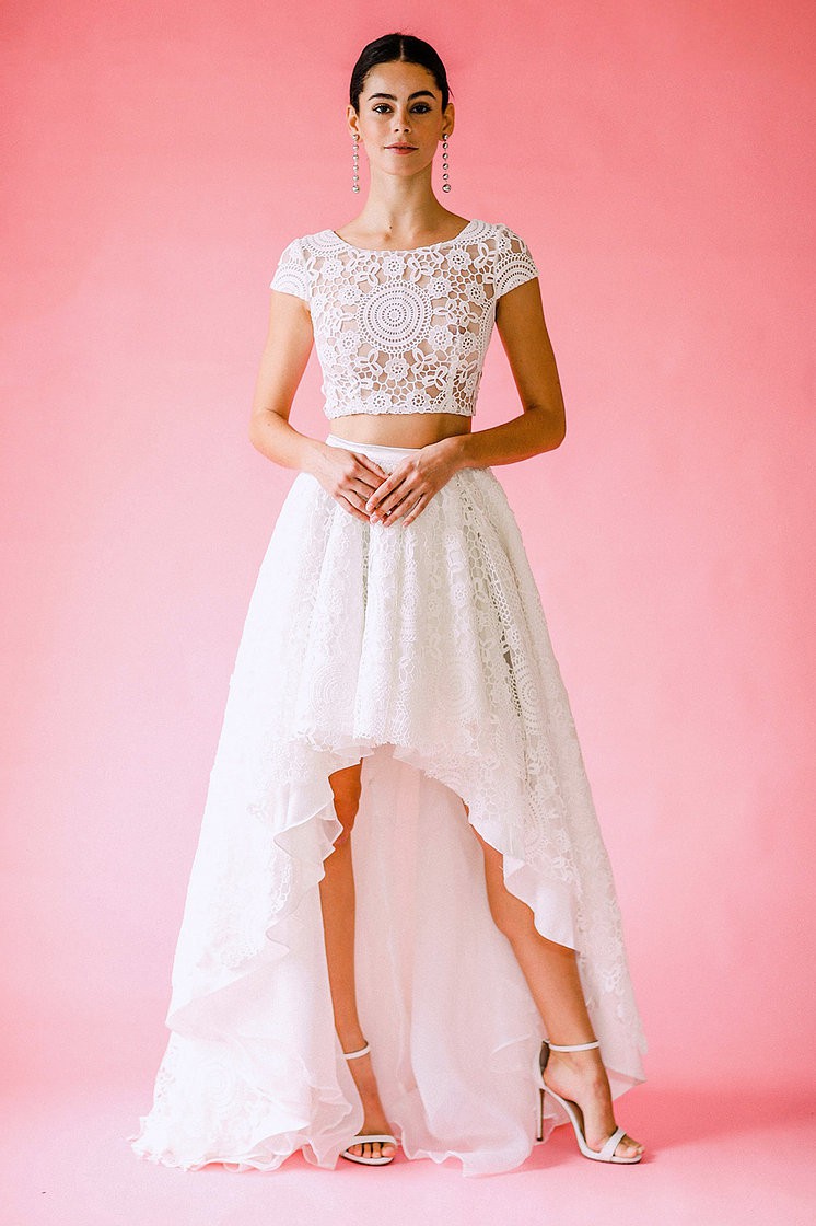 30 Trending Two-Piece Bridal Styles – Stillwhite Blog