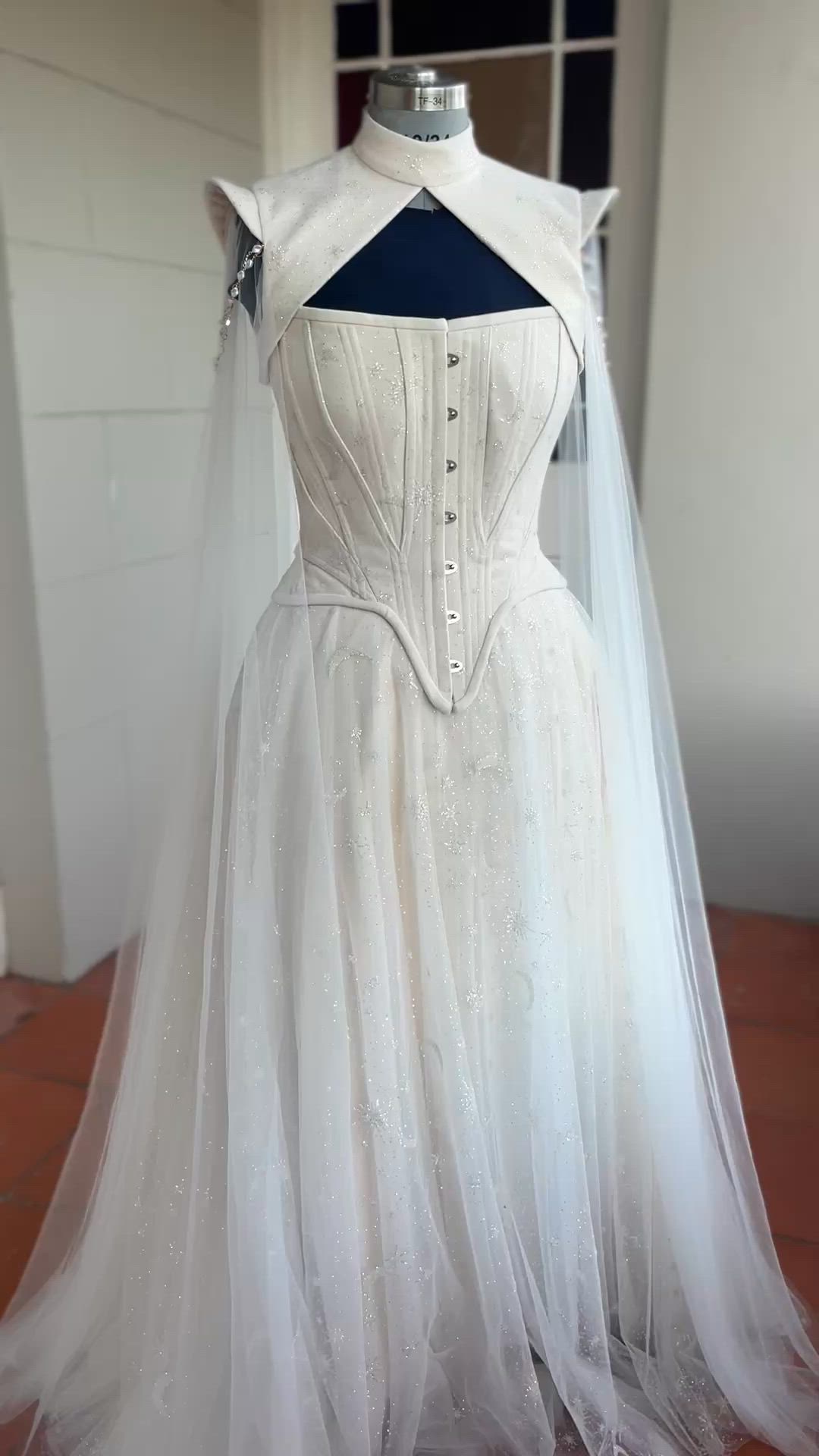 KF Couture, Ethereal Celestial Bridal Ensemble