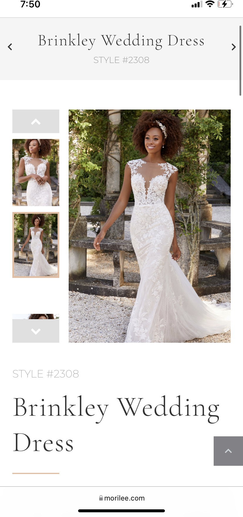 Morilee Style # 2308 New Wedding Dress Save 63% - Stillwhite