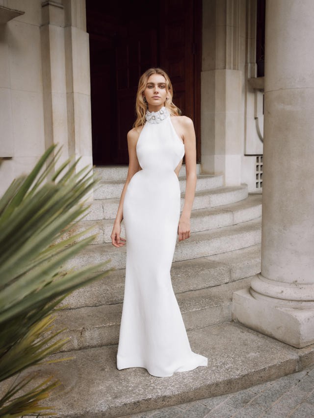 Galia Lahav Julia Dress with Collar Wedding Dress Save 42