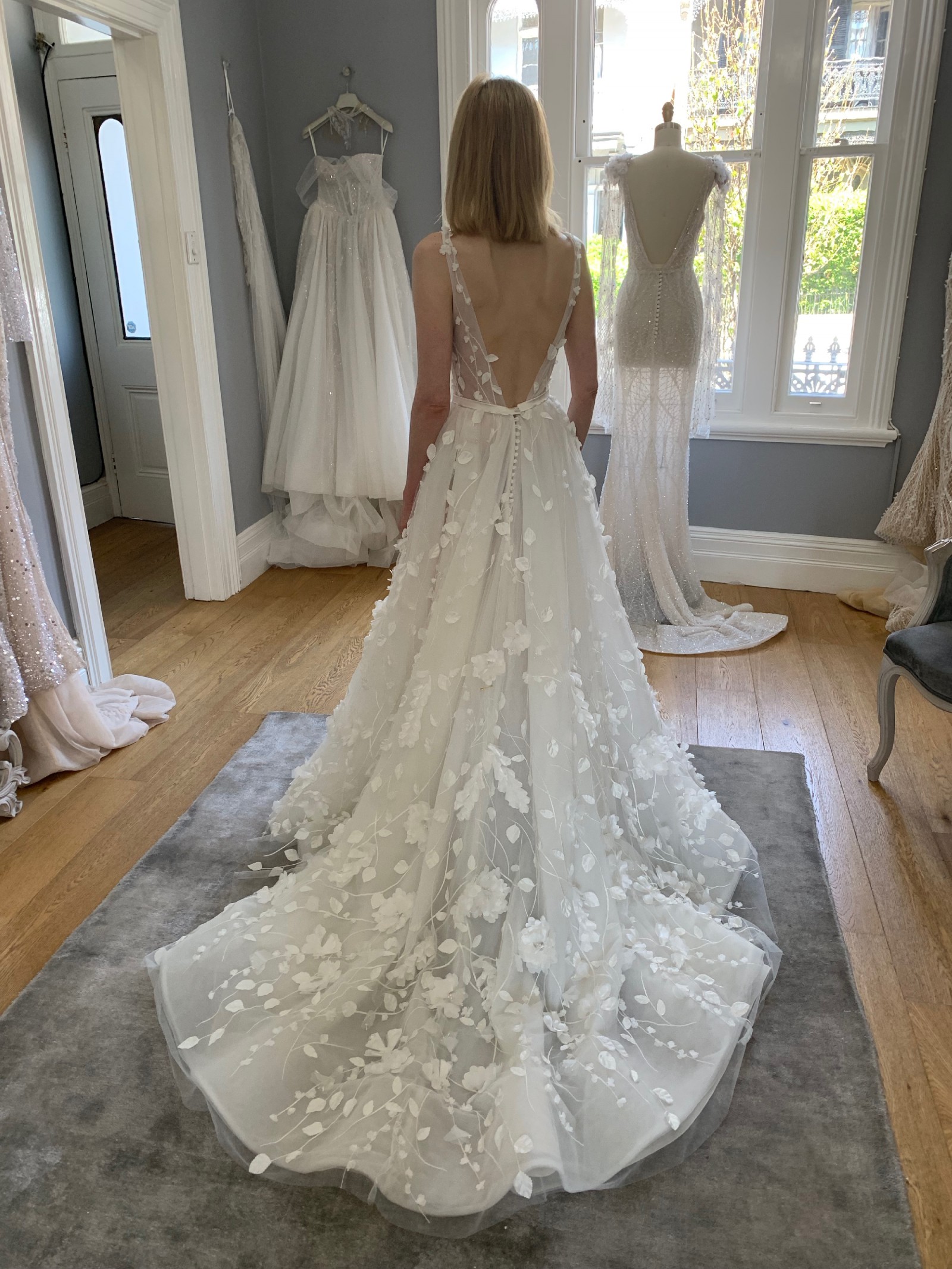 Pallas Couture Custom Made Used Wedding Dress Save 63% - Stillwhite