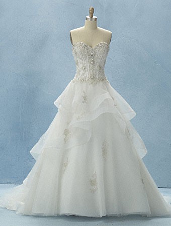 Alfred Angelo Disney Collection Belle 217 Used Wedding Dress On