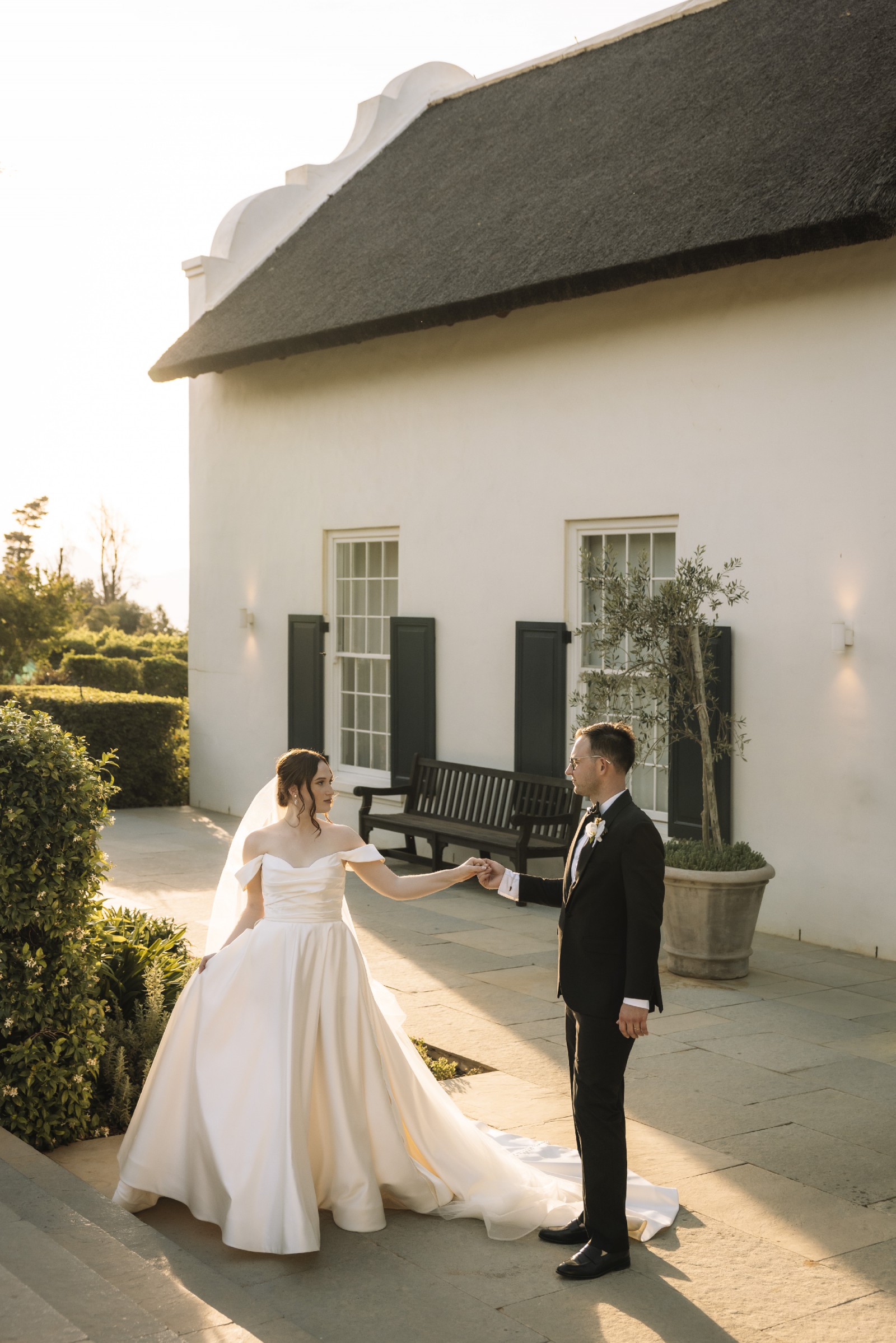 navy blue dress for baby girl SKIES | A-line strapless bridal dress