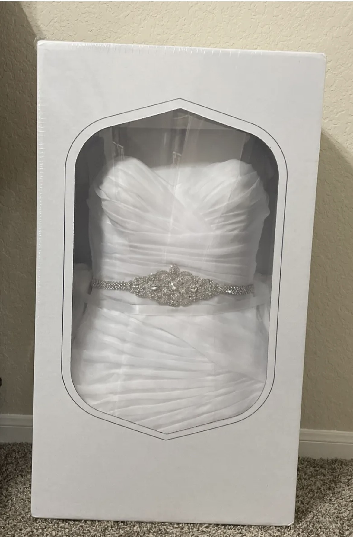 David's bridal 2024 rhinestone belt