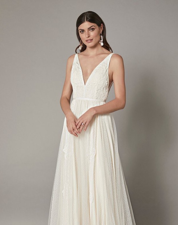 Catherine Deane Nara Gown New Wedding Dress Save 58% - Stillwhite