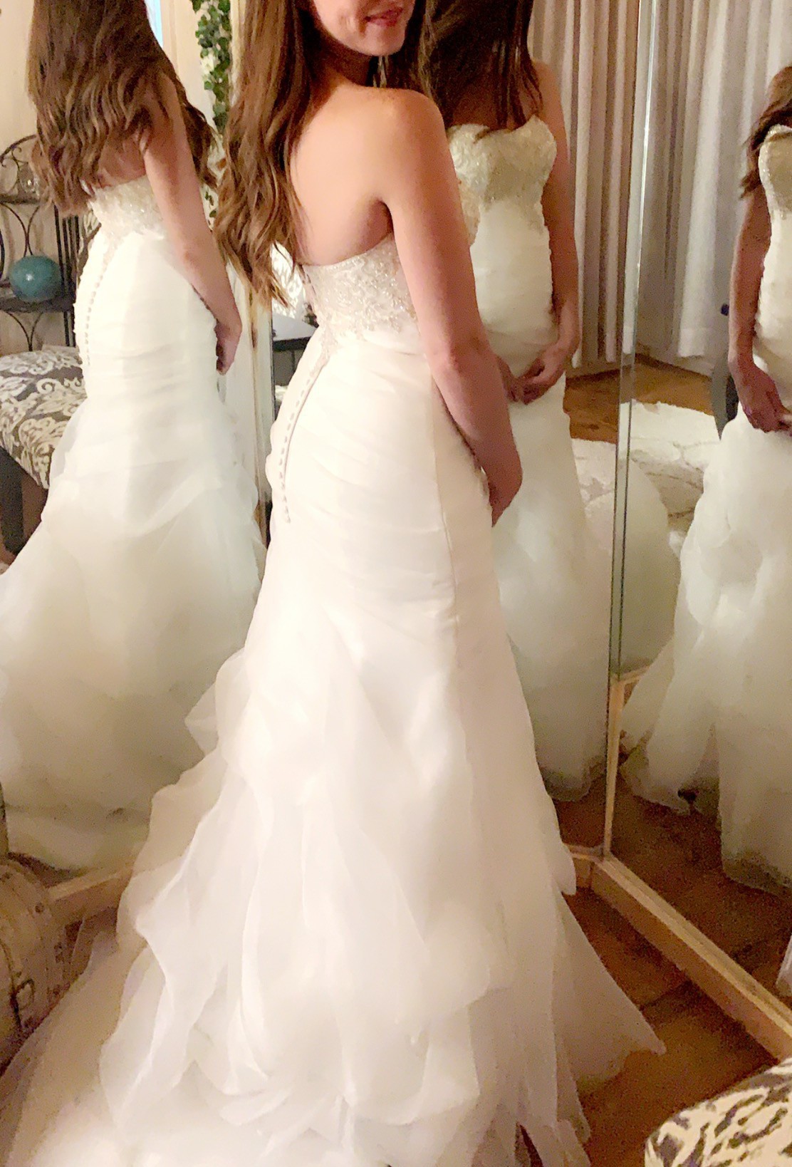 Casablanca 2107 Used Wedding Dress On Sale 49 Off Stillwhite