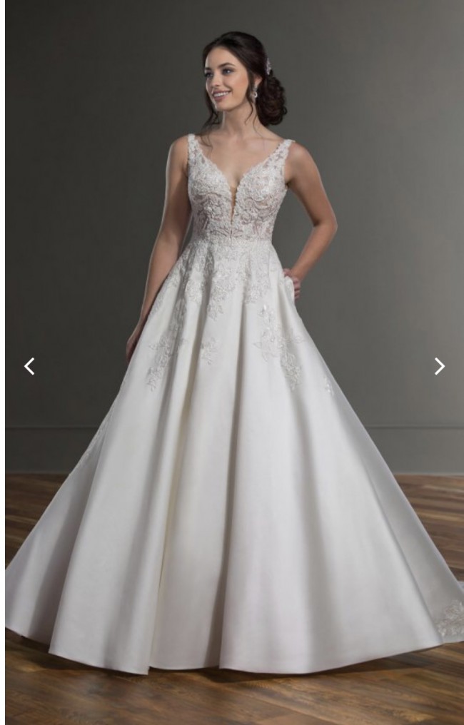 Martina Liana 7456-1075 bead 012 New Wedding Dress Save 32% - Stillwhite