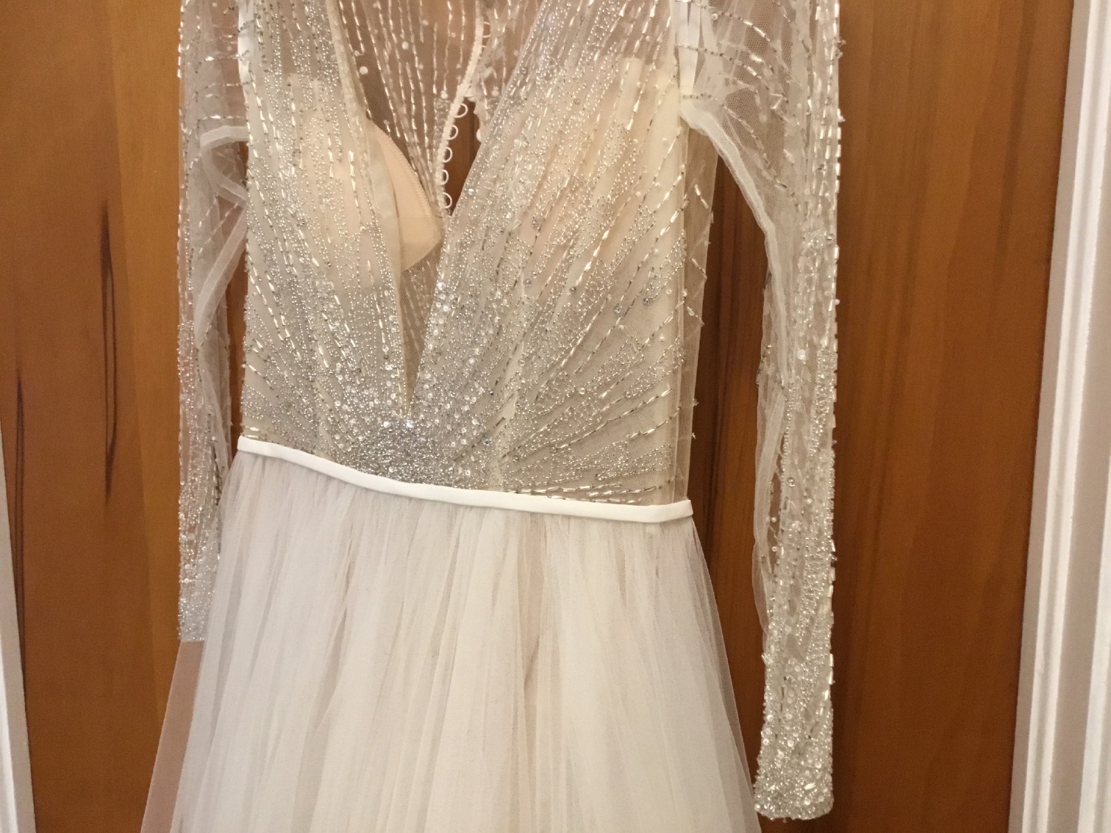 Pronovias Wandering OFW/LGLD TL&PD New Wedding Dress Save 78% - Stillwhite