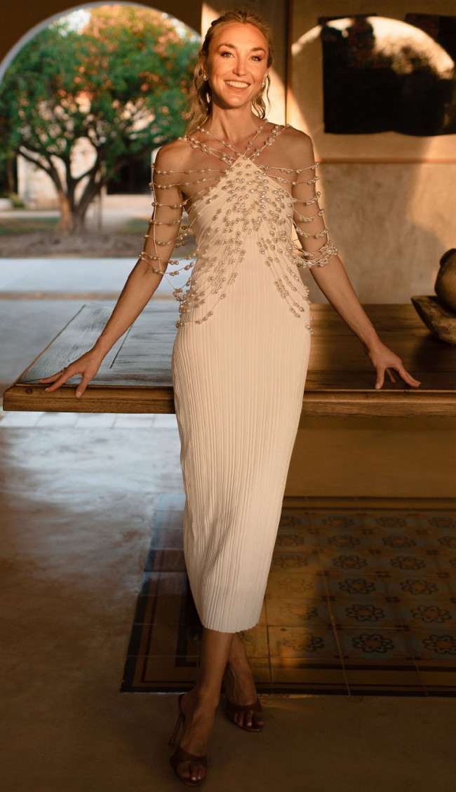 Cult Gaia, Cecelia Knit Dress Wedding Dress Save 37% - Stillwhite