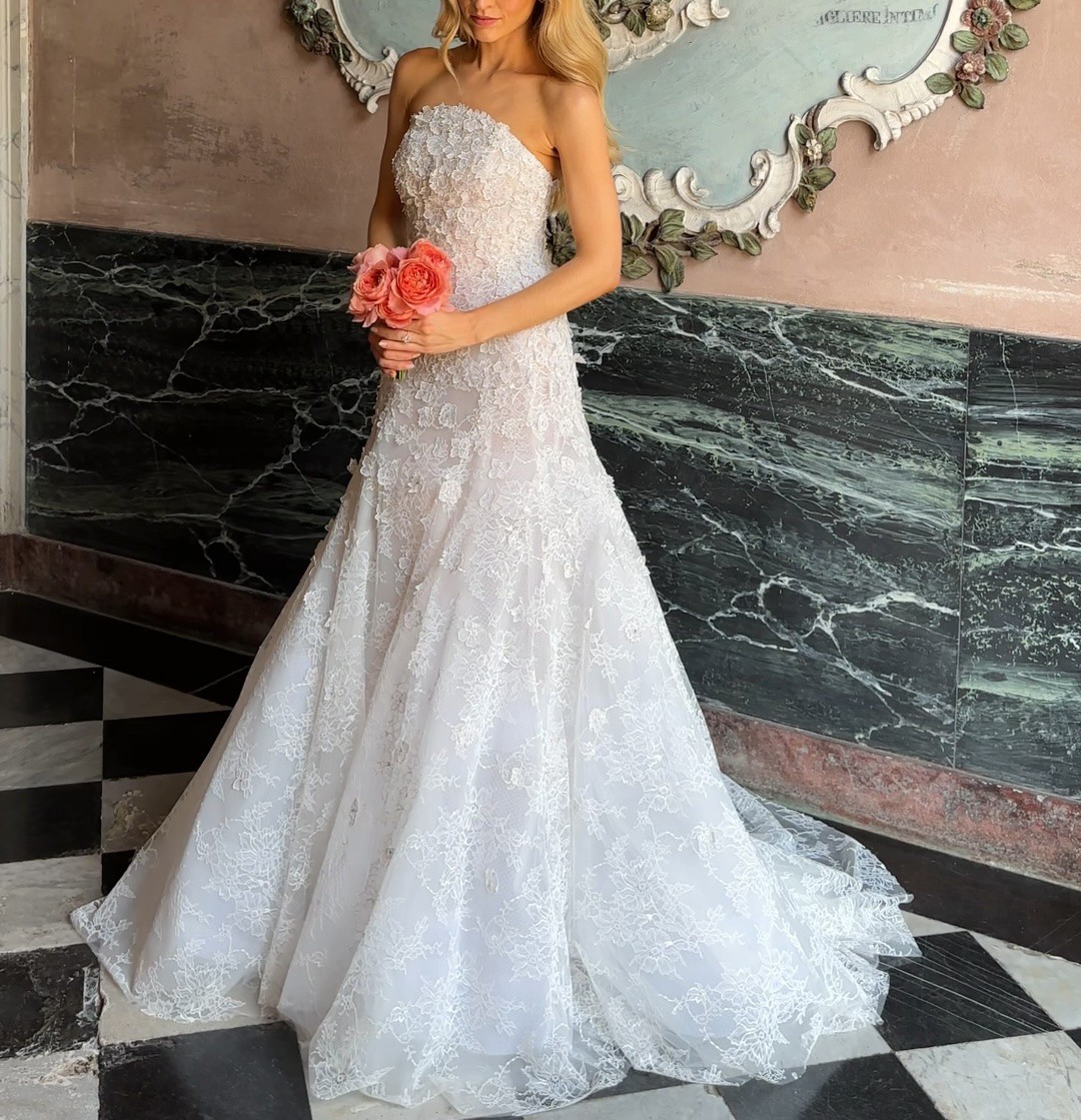 lace dress with sleeves for wedding Vintage Lace Mini Wedding Dress main image 0