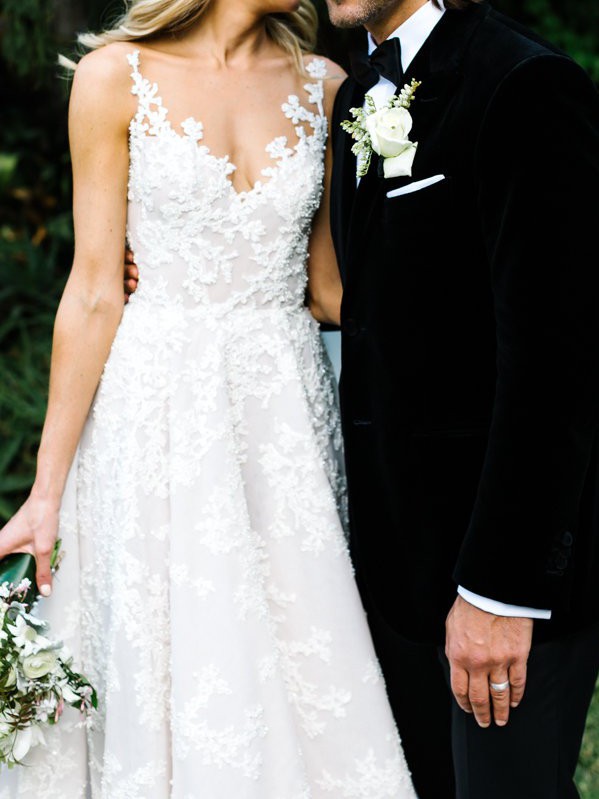 Paolo Sebastian Custom Made Preowned Wedding Dress Save 30% - Stillwhite