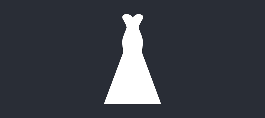Fit and Flare Wedding Dress Silhouette