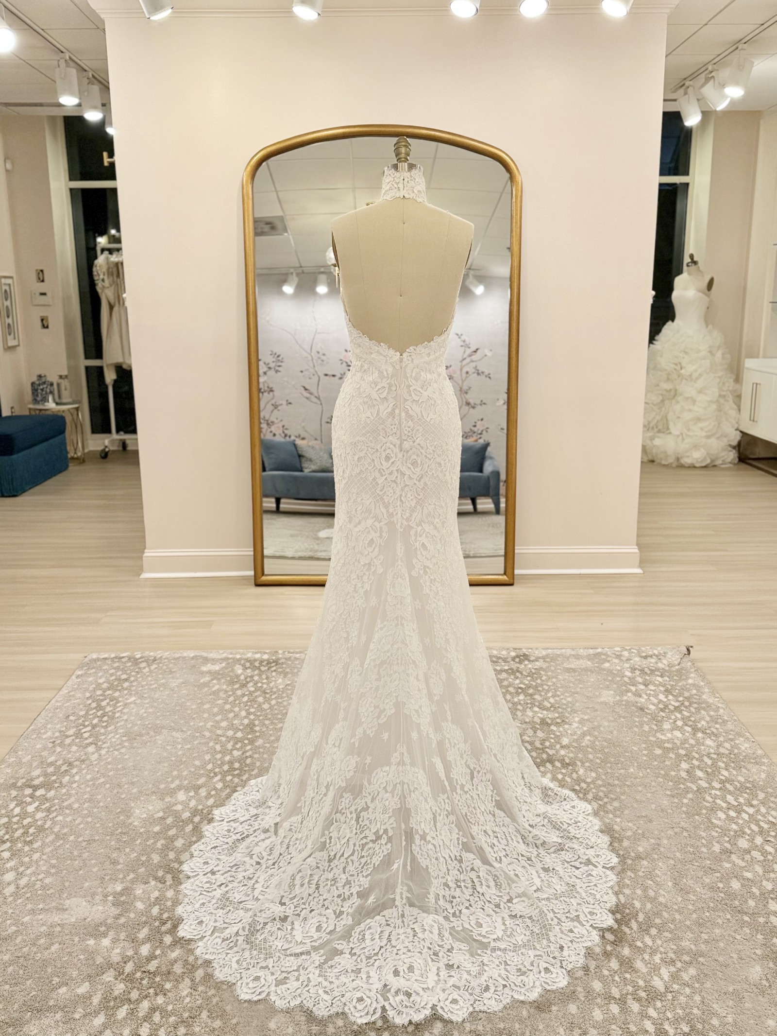 zuhair murad grey lace dress Buy JORDIE | Bridal Dresses & Gowns main image 1
