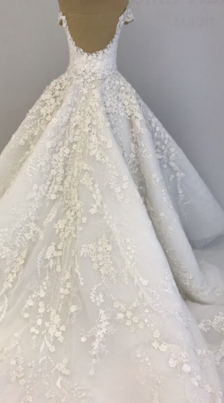 michael cinco swarovski wedding gown