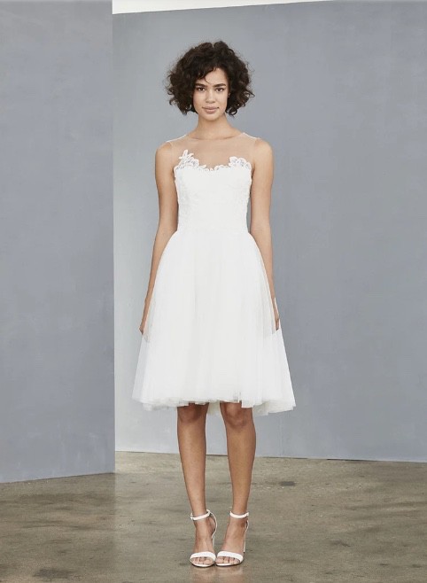knee length dresses for ladies Louisa Tulle Midi Dress 8 main image 0