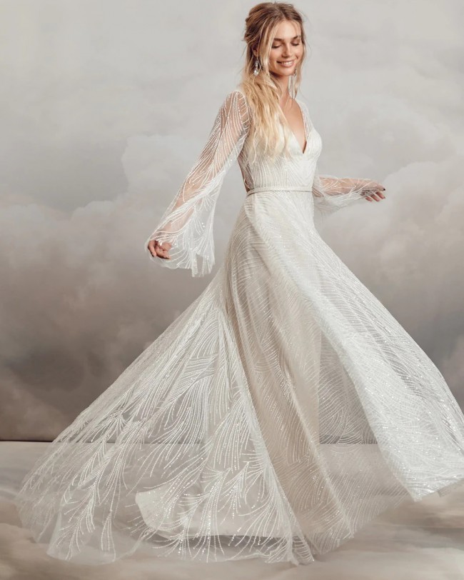 Catherine Deane Rosa Gown, Oyster