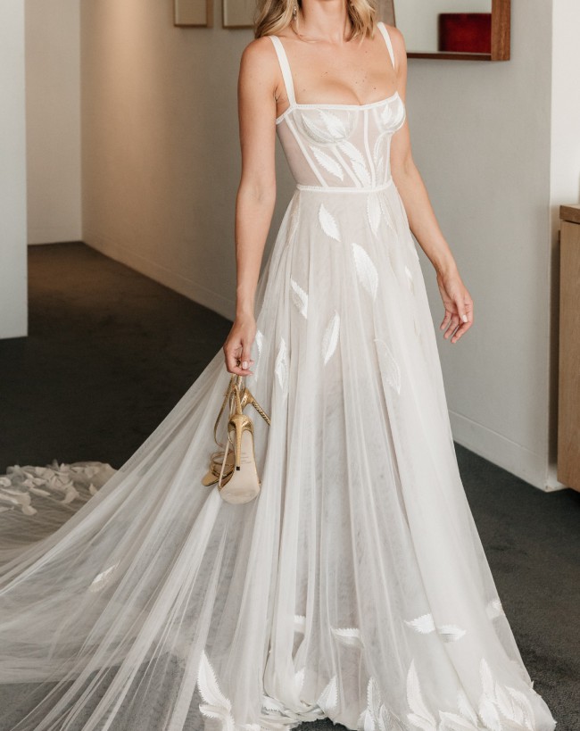 needle and thread neve embellished gown