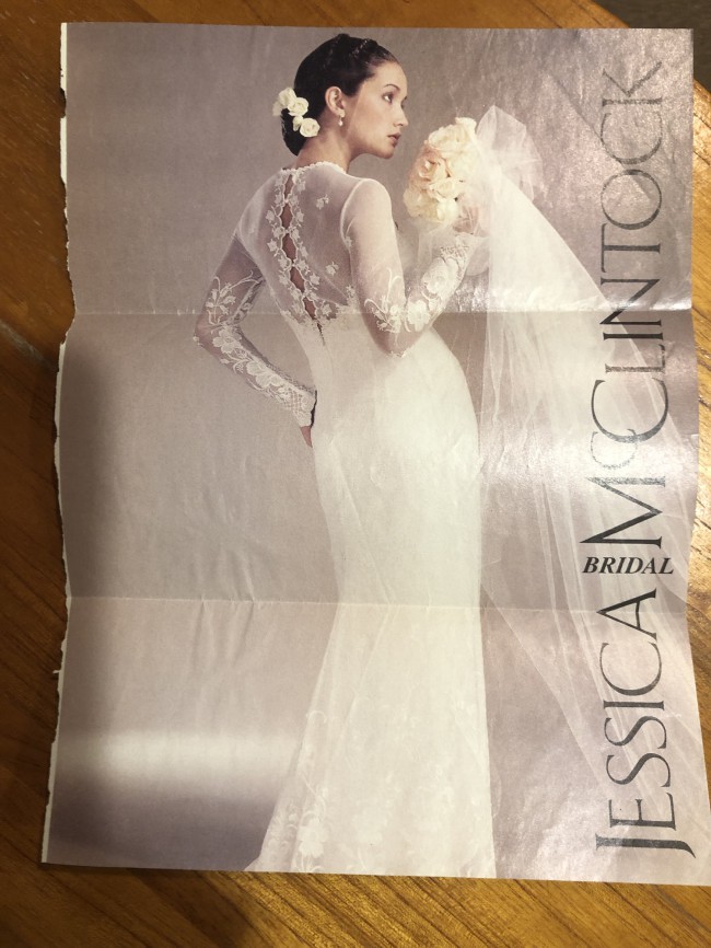 Jessica McClintock Used Wedding Dress Stillwhite