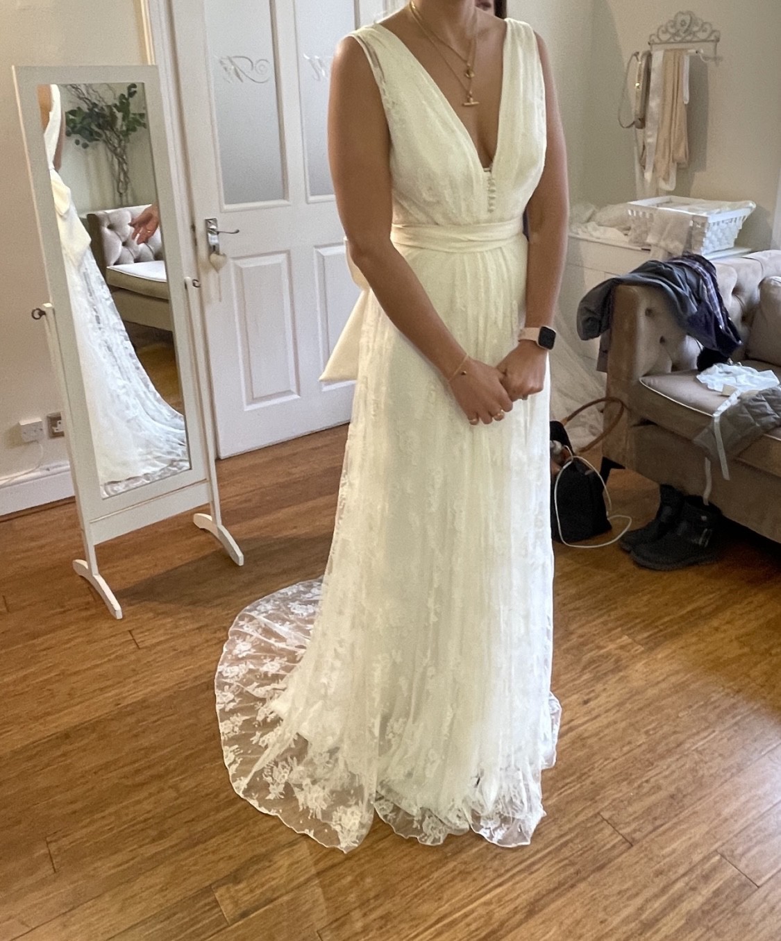 Charlie Brear, VOULAIRE OVERDRESS New Wedding Dress Save 62