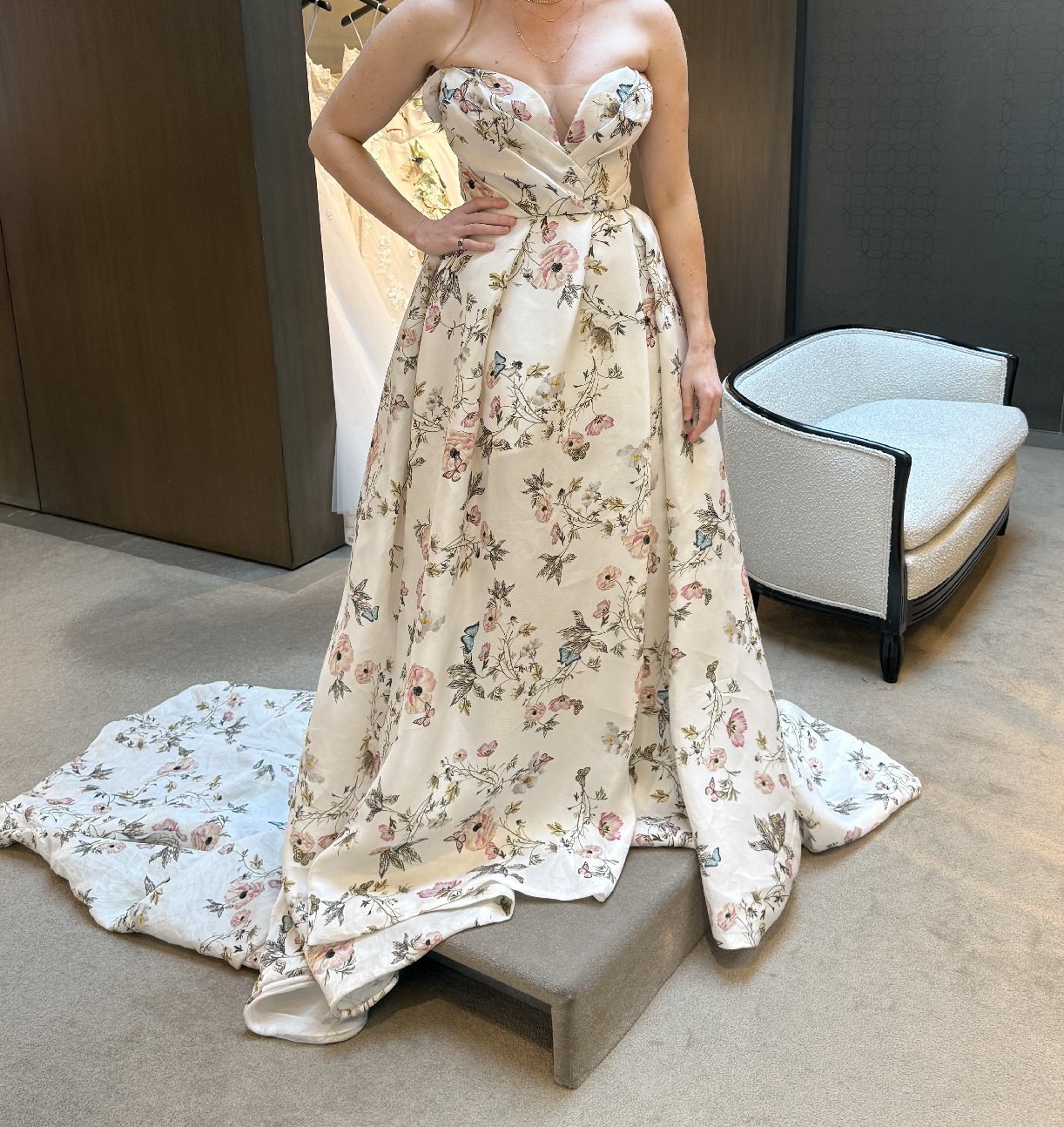Monique Lhuillier, Tulleries Wedding Dress Save 53% - Stillwhite