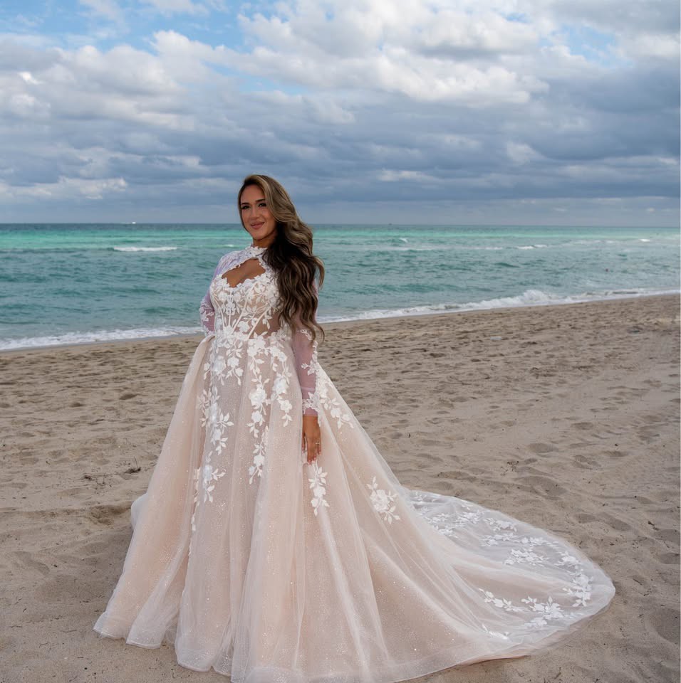 modest evening gown dresses Pearl-Embellished Square Neck Maxi Dress