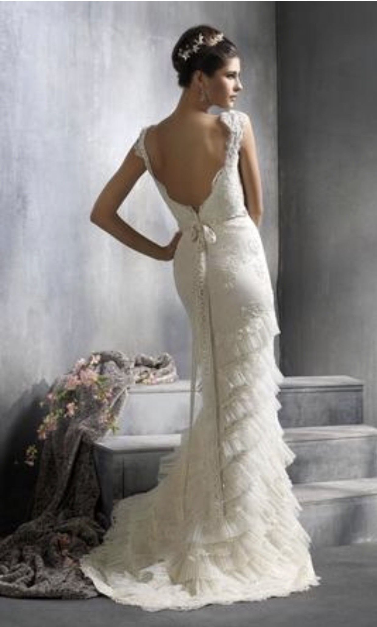  Lazaro  3818 Second Hand Wedding  Dress  on Sale 85 Off 