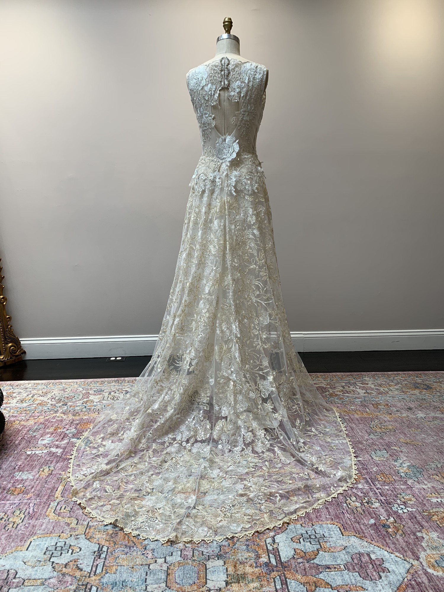 Claire Pettibone, Eden Sample Wedding Dress Save 78% - Stillwhite