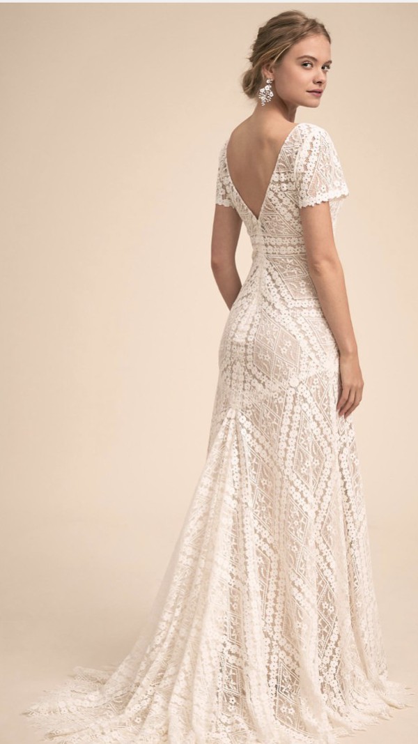 bhldn clements gown