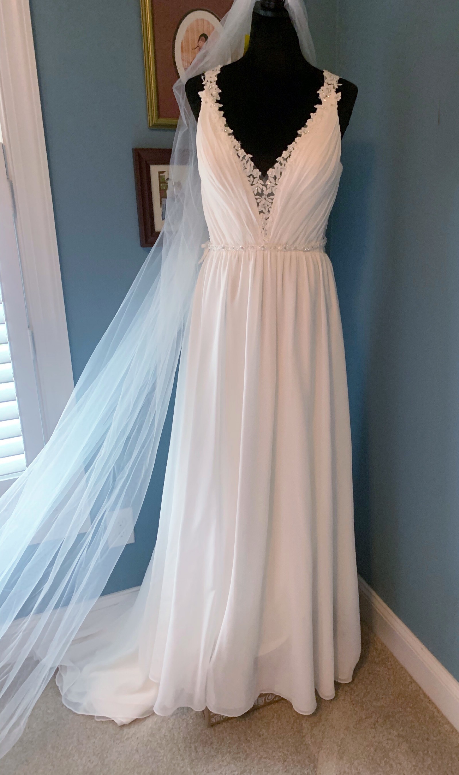 Symphony Of Venus, PA9308X-50053 New Wedding Dress Save 74